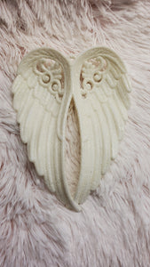 Christmas Memorial Floating Ornament With Angel Wings