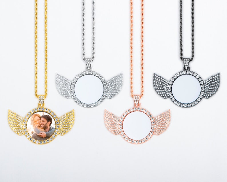 Angel wing necklace