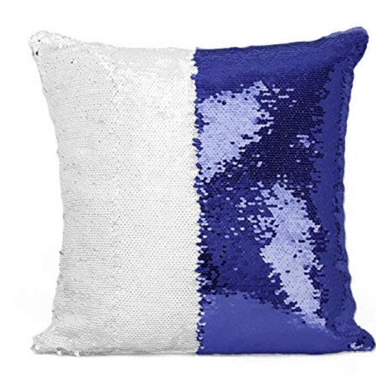 Sequins reversable photo pillowcase